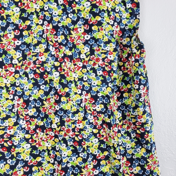 Vintage 90s Guess USA Floral Button Sleeveless Top - Picture 11 of 17